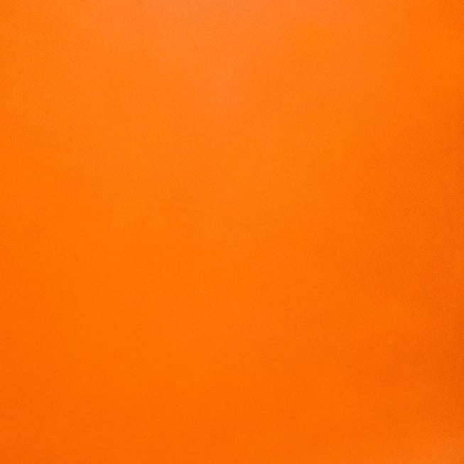 Orange leather