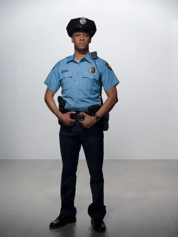 portrait of law enforcement officer